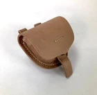 Natural Leather Civil War Cap Pouch