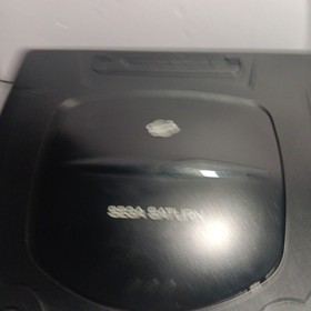 SEGA Saturn Model Console With Controller and Cables.
