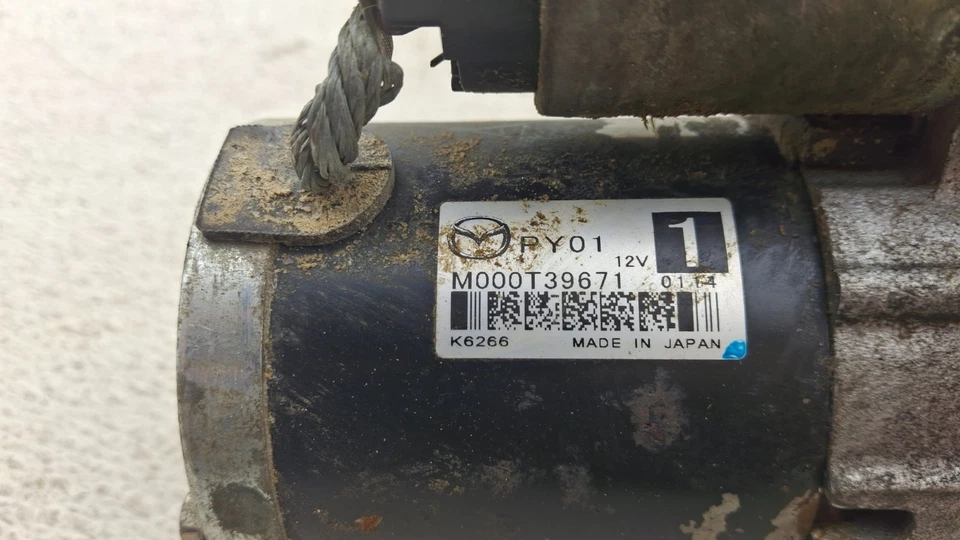 Motor de partida Mazda CX-5 2014-2024 FABRICANTE DE EQUIPAMENTO ORIGINAL - Imagem 4 de 4