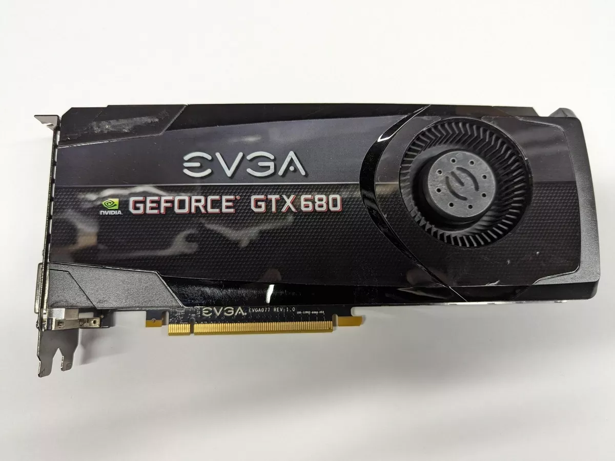 EVGA nVidia GeForce GTX 680 2GB 2DVI HDMI DisplayPort Graphics Card READ