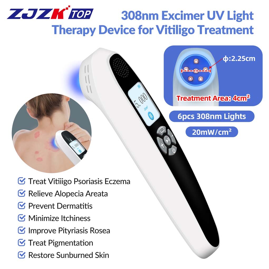 ALTRA Dispositivo Fototerapia UV 308nm per Eczema Dermatite Riparazione Pelle per Uso Domestico