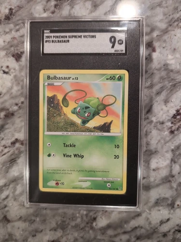 SGC9 Bulbasaur • #93/147  • Pokémon • Supreme Victors Non Holo • 2009