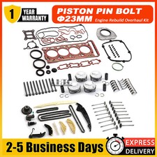 Engine Rebuild Overhaul Valves Kit For Vw Audi S3 Tts Golf R Mk7 2.0 Tsi Cjx Dnu