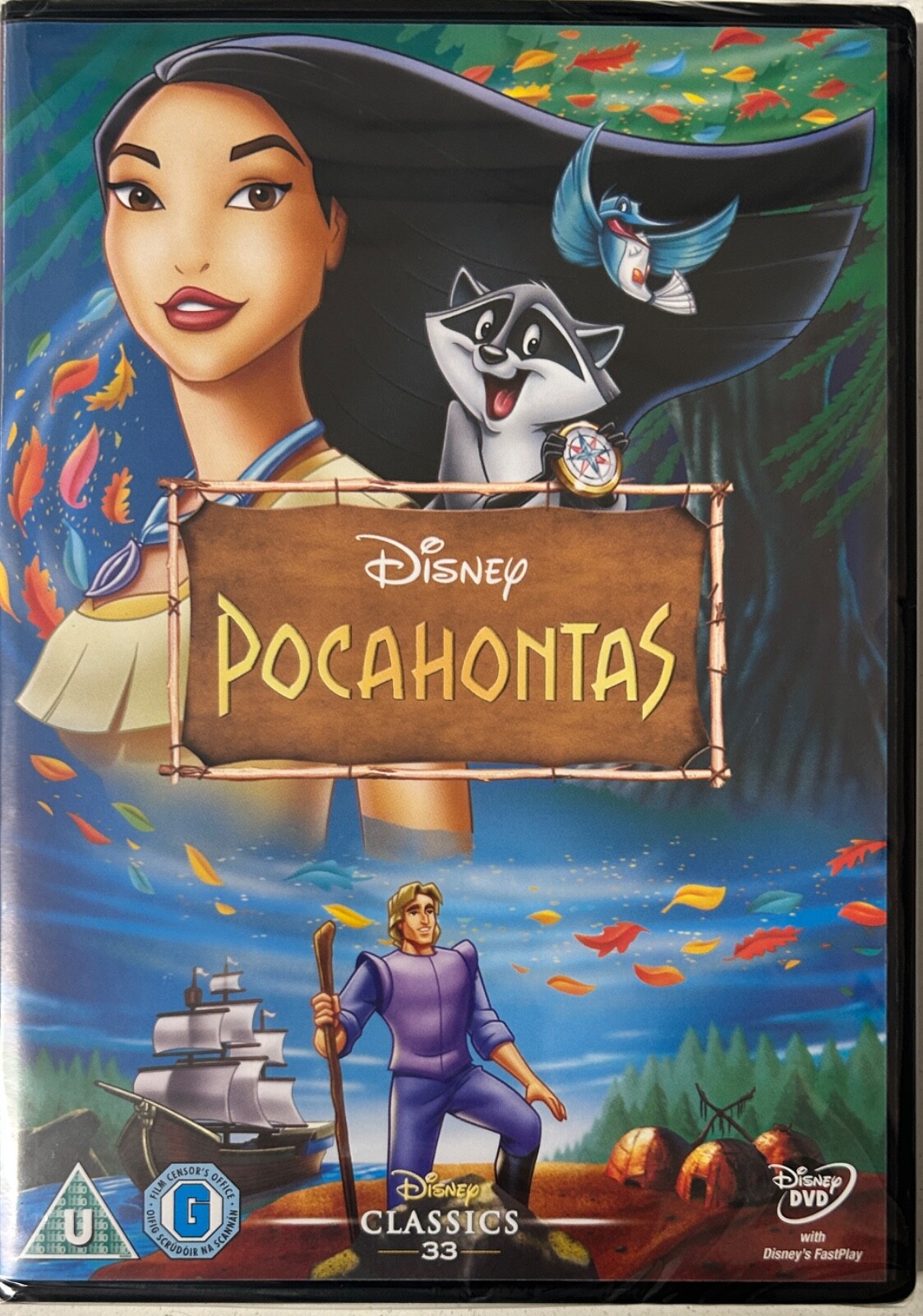 Disney - Pocahontas (DVD) New Sealed