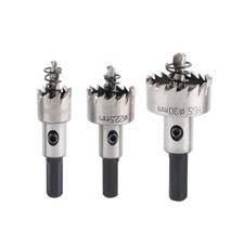 HSS Hole Saw Drill Bits 12mm - 100mm Stainless Steel Metal, Wood Hole Saw