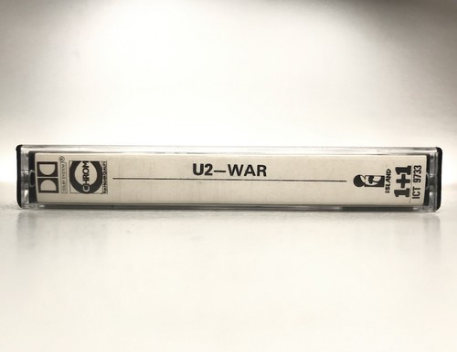 U2 - WAR Vintage Cassette ICT9733 **SCARCE 1+1 EDITION** PAPER LABELS VG+/VG+ - Picture 5 of 9