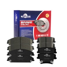 Front & Rear Ceramic Disc Brake Pads For Chrysler 300 2018 2017 2016 2015-2005