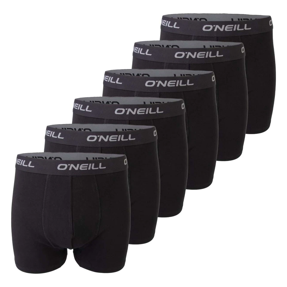 Boxer uomo O'Neill confezione da 6 boxer sportivi intimo mutande cotone