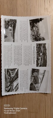 Postcard Das Bergische Heimatlied 18.08.1956 gel _