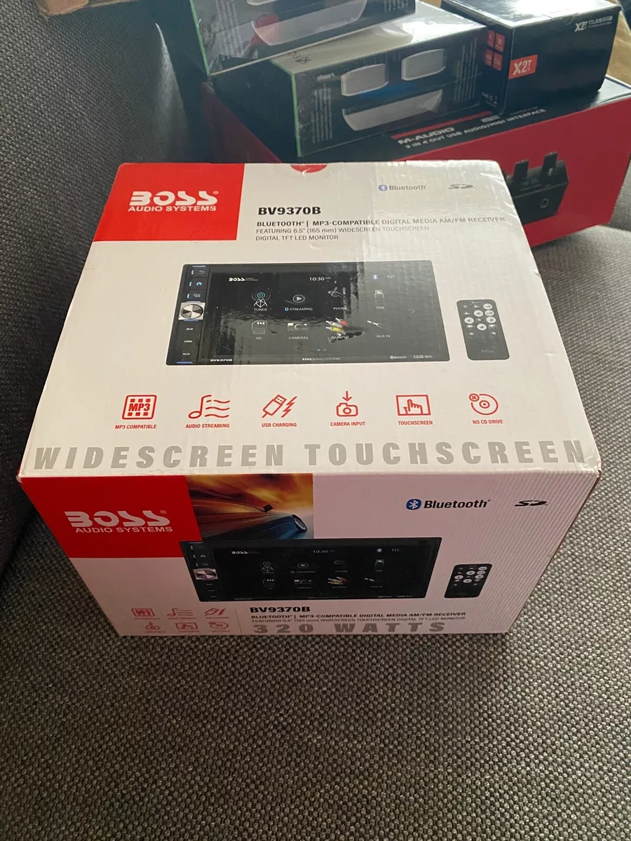 NEW BOSS Audio BV9370B Double Din Touchscreen Bluetooth MP3 USB