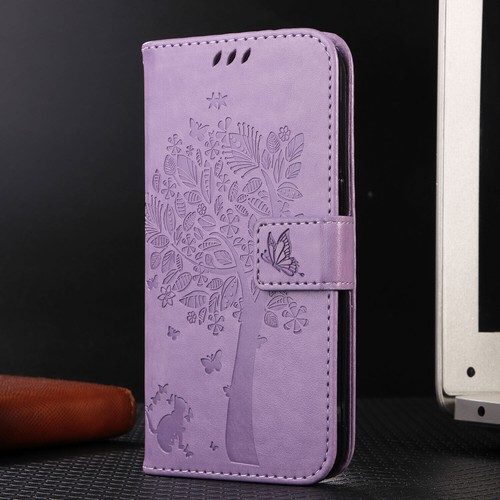 Tree Cat Flip Leather Wallet Phone Case for Xiaomi 12T 13 Poco M4 X4 X5 Pro - 第 21/24 張圖片
