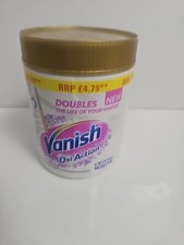 Vanish Oxi Action Stain Remover Powder (2 Tubs) of 470g Crystal White