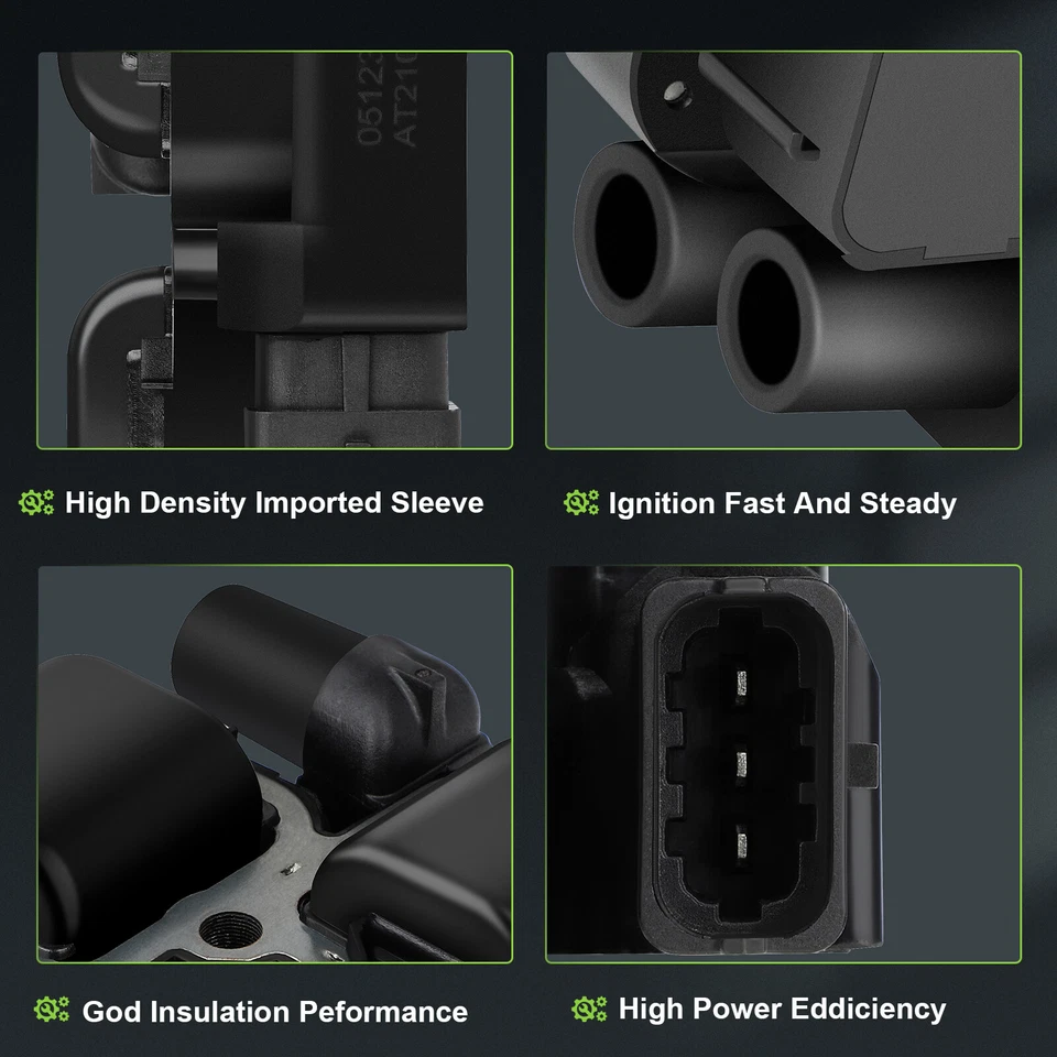 8 For 03 04 05 06 Mercedes-Benz E500 5.0L V8 Ignition Coil & Spark Plug - Image 3 of 4