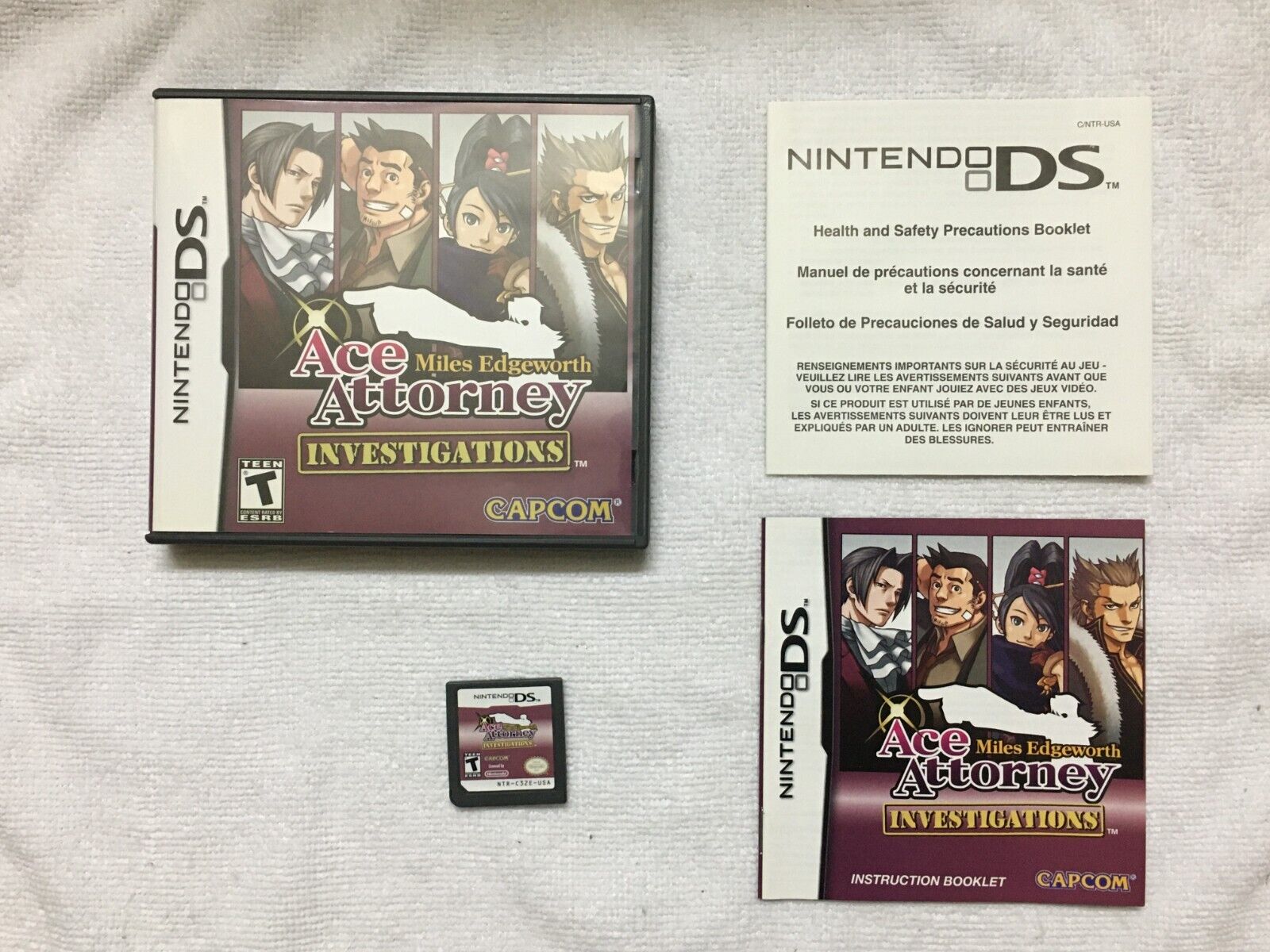 Ace Attorney Investigations: Miles Edgeworth (Nintendo DS) NEW & Sealed!  13388320189