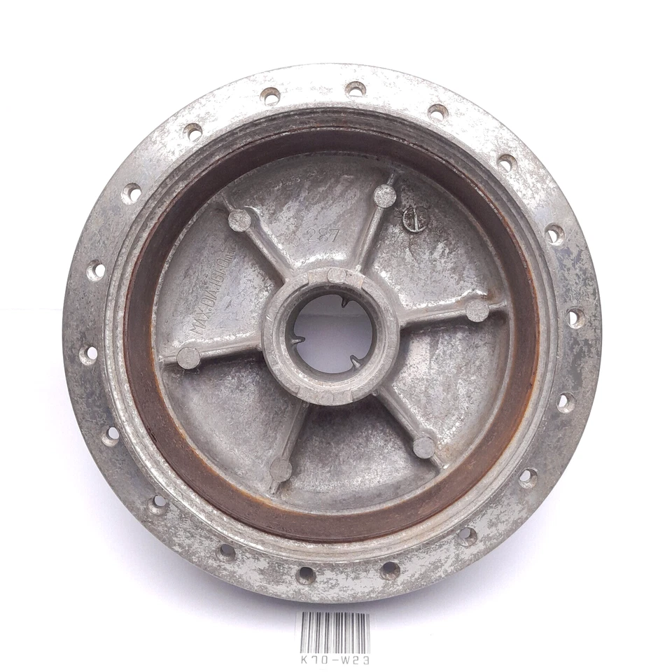 Panel de freno de cubo de rueda delantera Honda CB200 CB175 NUEVO DE STOCK Foto 2 de 4