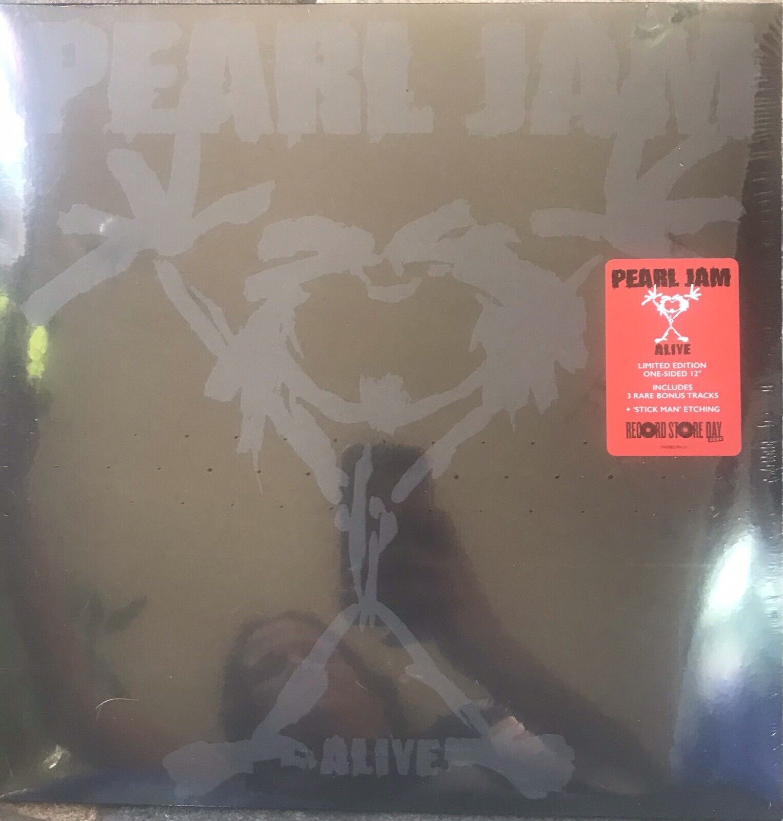 PEARL JAM ALIVE 12" VINYL - RECORD STORE DAY RSD 2021 LIMITED EDITION