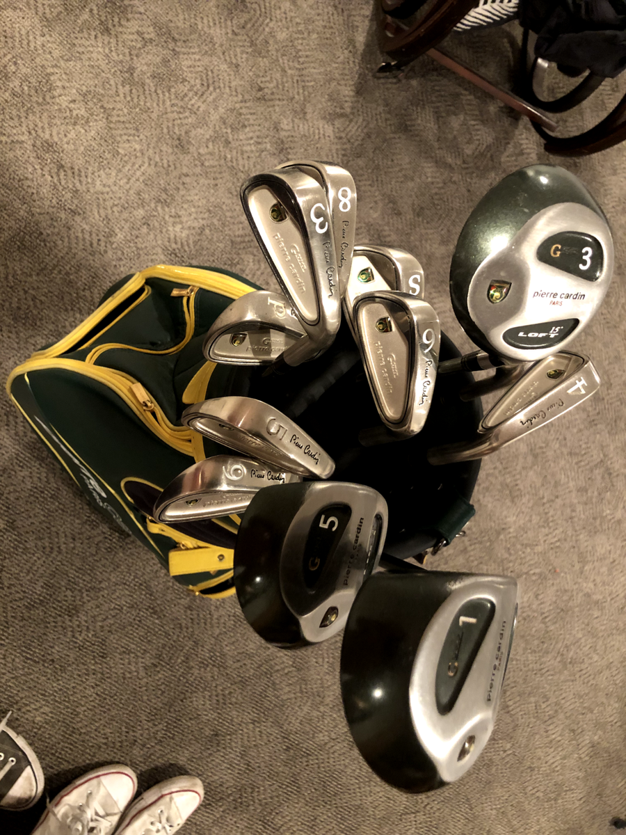 CARDIN SPORT 4番ウッド ゴルフクラブ 1 of 5 rare vintage Designer Pierre Cardin golf clubs complete set