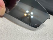 Oakley Flak Jacket 1.0 Std size Black Iridium Polarized Lenses - New Old Stock