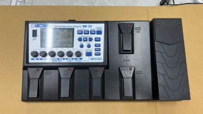 BOSS ME-33 Guitarmultiple effects pedal processor