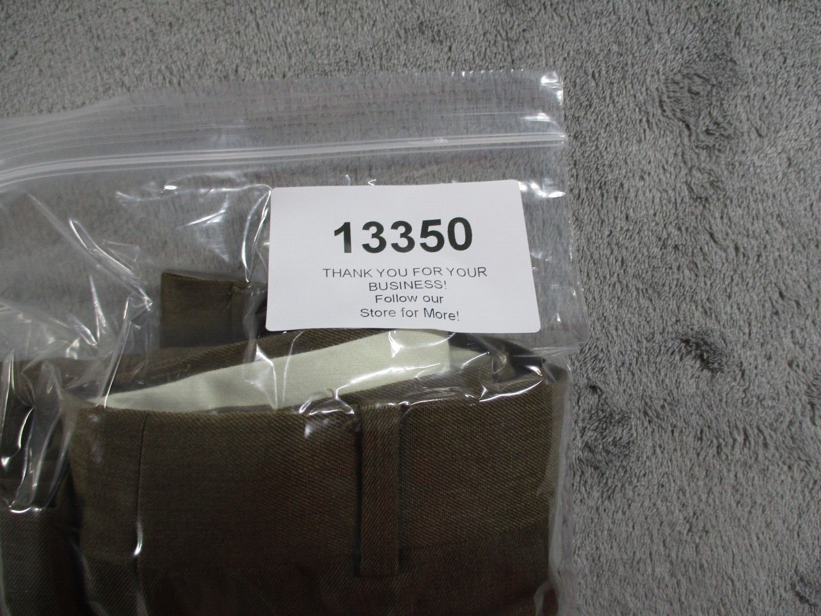 Louis Raphael Wool Blend Dress Pant Mens 36 x 34 Brown Office Vintage EUC