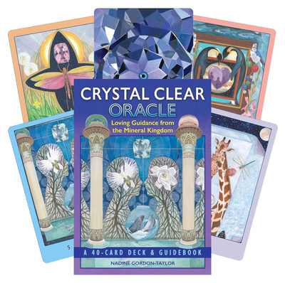 Crystal Clear Oracle Cards Deck and Guidebook Mineral Bear & Company BRC10