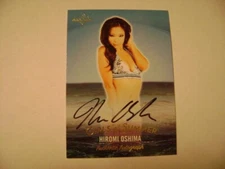 2025 Benchwarmer Girls of Summer Hiromi Oshima AUTO GOLD NO SER# PLAYMATE SP