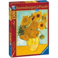 Ravensburger Puzzle 1500 pezzi, Museum, Van Gogh: Vaso con Girasoli 16206.2