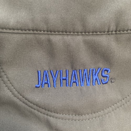 Colosseum Herren M grau Jacke Full Zip Kansas Jayhawks - Bild 10 von 12