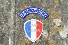 Insigne de veste:  Police Nationale  - PN