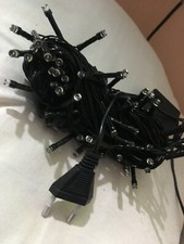 100 Clear Bulbs White Color  Multi Color Cord Wire Light Set Teeny Rice Twinkle