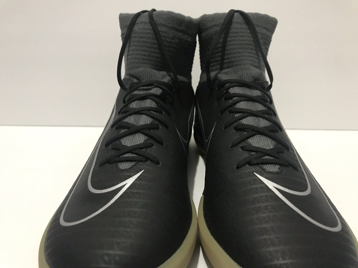 Nike Mercurial X Proximo ll IC Black/Gray/Pink/Gum 831973-009 Sz 6
