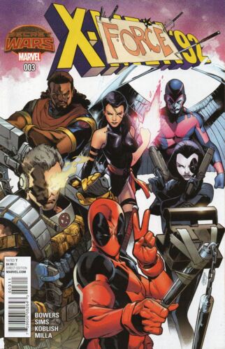 X- Men `92 #3 (NM)`15 Bowers/ Sims/ Koblish - Imagen 1 de 1