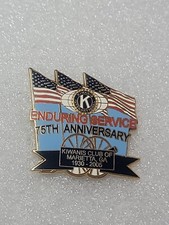 Kiwanis International Enduring Service 75th Anniversary Marietta Georgia Pin