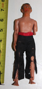 1974 VTG AHI Azrak Hamway 8" Dracula Figure Soft Head Universal Monsters Parts