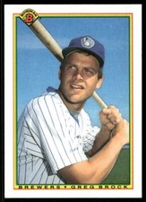 1990 Bowman #395 Greg Brock