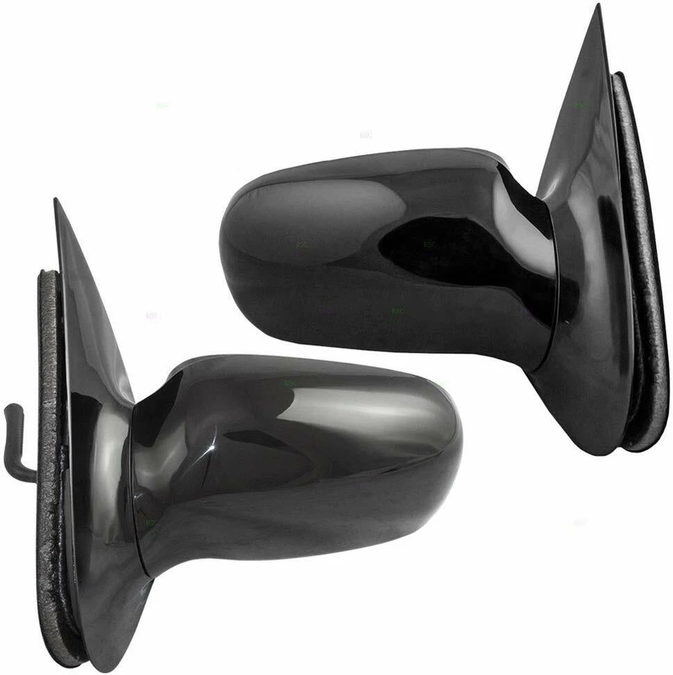 New Driver & Passenger Side Manual Mirror Set For 1995-2005 Chevrolet Cavalier - Image 2 of 4