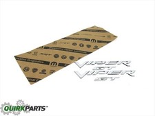2015-2017 Dodge Viper Gt Side Door Chrome Viper Gt Emblem Nameplate Badge Mopar