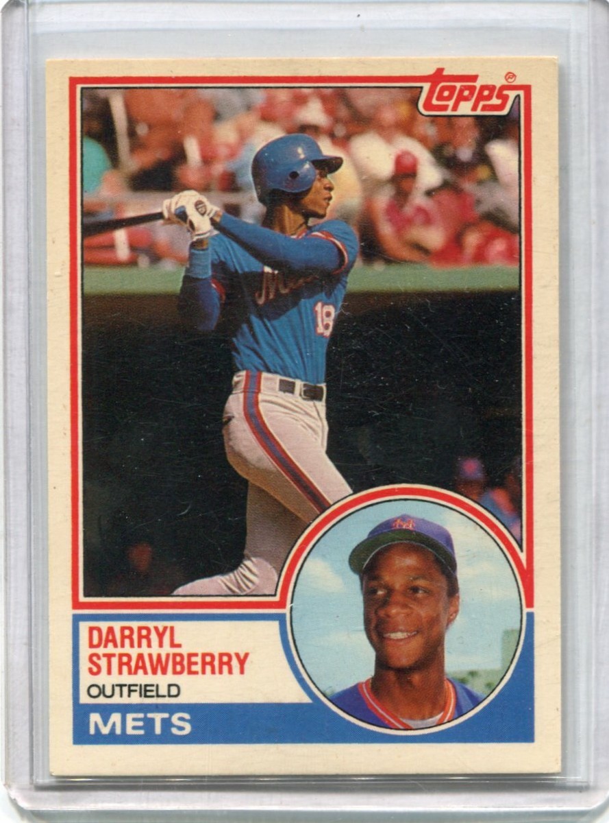 1983 Topps Traded Set - DARRYL STRAWBERRY - Rookie Card #108T