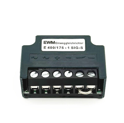 EWM Einweggleichrichter E 400/175-1 SIG-S Motor Half-wave Brake Rectifier