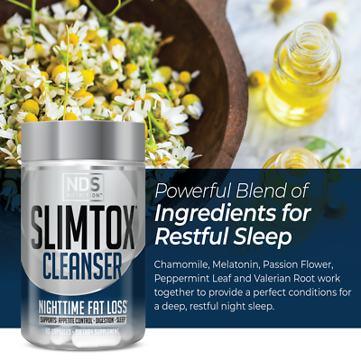 Slim-Tox - Fat-Loss Support - Appetite Control and Restful Sleep