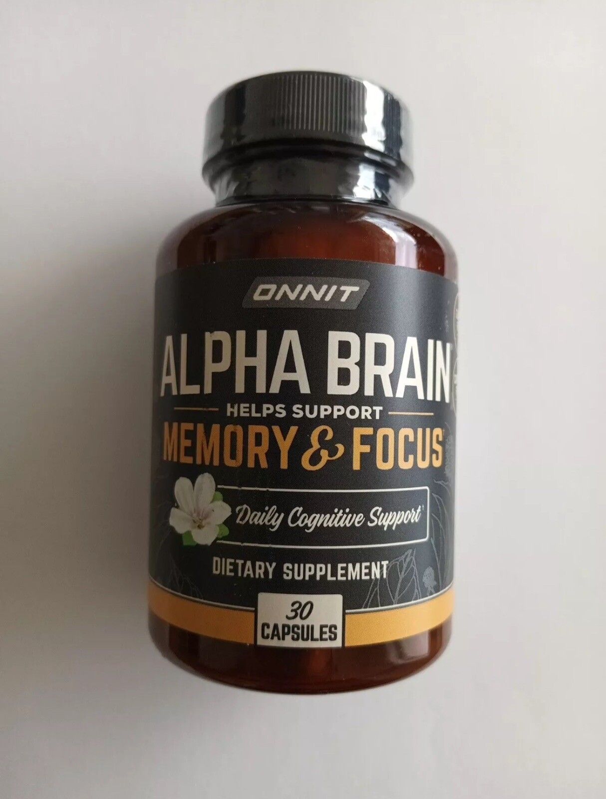 Alpha Brain - Memory & Focuss Support | Daily Cognitive Supplement | 30 Capsules