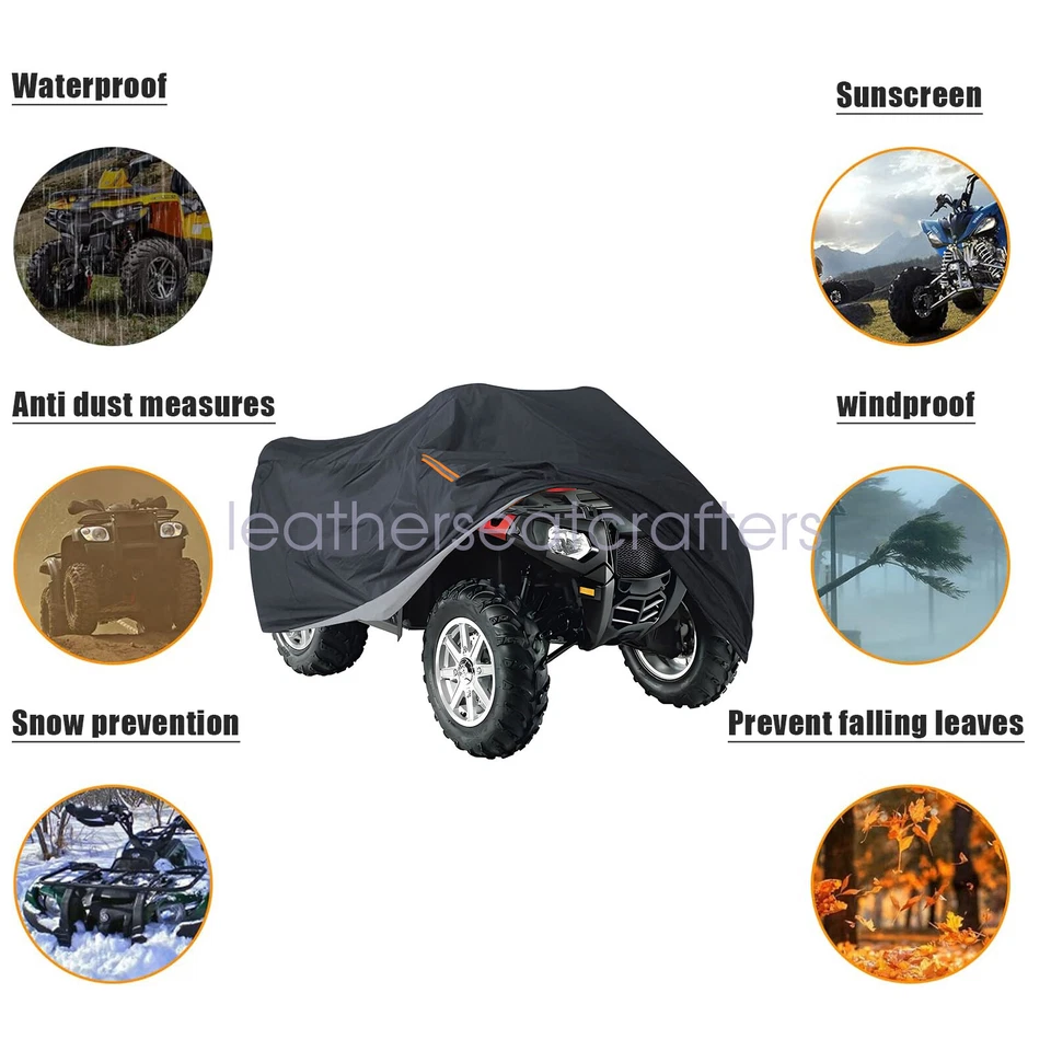 Cubiertas para UTV 4-6 plazas más protección resistente para todo tipo de clima para Polaris RZR Foto 4 de 4