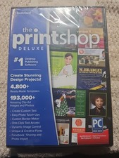 The Printshop Deluxe Version 4 By Br derbund Brand New Sealed