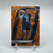 2024 Panini Prizm WNBA #150 Alissa Pili Ice Orange Prizms