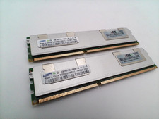 LOT OF 2 SAMSUNG MEMORY MODULE 4GB PC3-10600 DDR3- 1333 M393B5170EH1-CH9Q1
