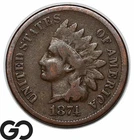 1874 Indian Head Cent — photo from another recent sale
