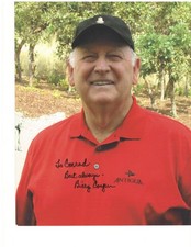 Billy Casper Signed 8x10 Color Photo — PGA Legend