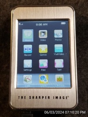 The sharper image touch mp4 player