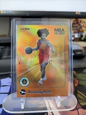 Coby White 2019 Panini NBA Hoops Arriving Now GOLD #16 - Chicago Bulls