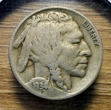 1934-D Buffalo Nickel - Actual Coin Shown - Free Shipping & Tracking INV#6